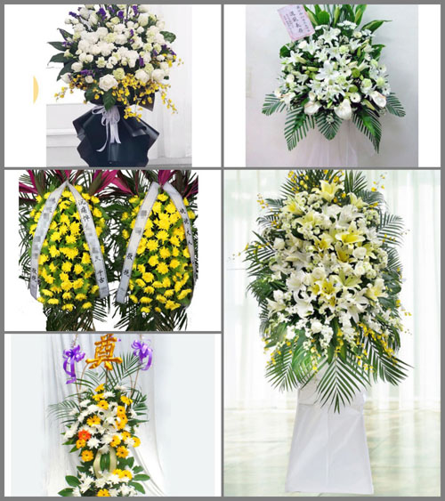 广东佛山市南海区白事花篮预定
